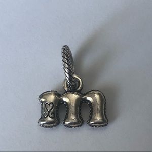 Brighton letter “M” Charm